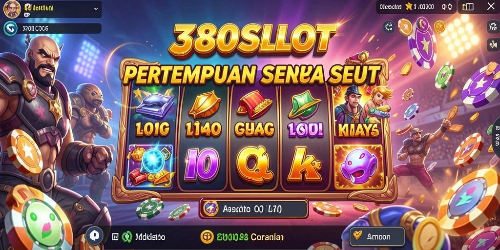 Tampilan permainan seru dalam 380SLOT dengan elemen Battle Royale.