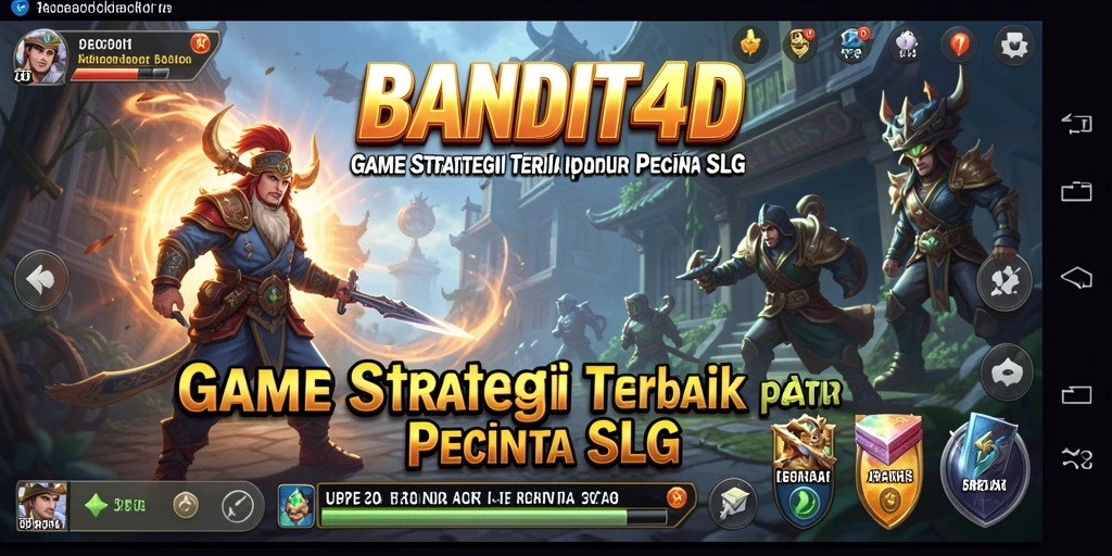 Tampilan aksi seru dalam BANDIT4D dengan strategi SLG.