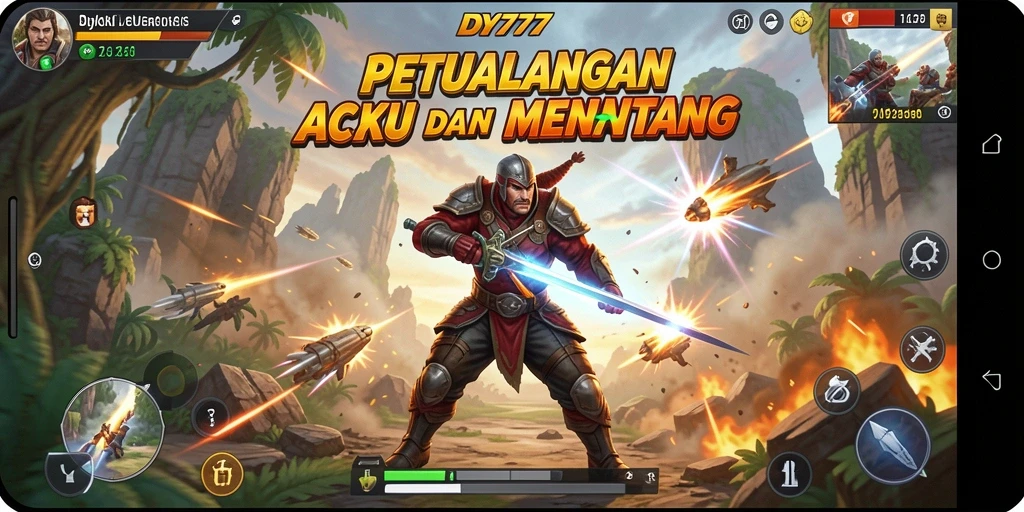Tampilan gameplay <strong>DY777</strong> dalam aksi nyata yang mendebarkan.