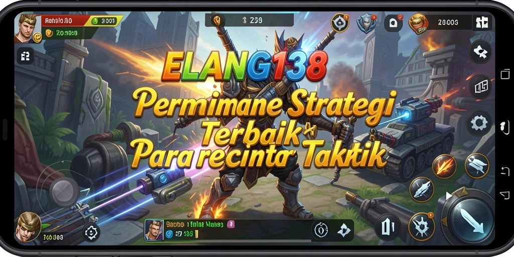 Screenshot gameplay ELANG138 menampilkan aksi strategi yang intense.