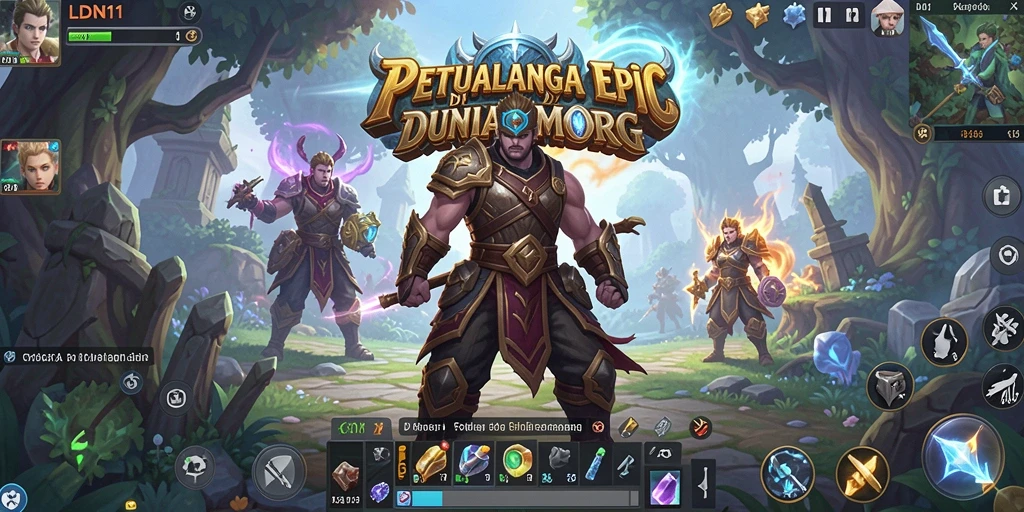 Screenshot menampilkan pertarungan epik pemain di LDN11.