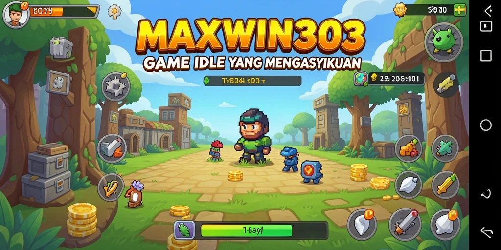 Tangkapan layar gameplay <strong>MAXWIN303</strong> yang menampilkan momen santai dan strategis.