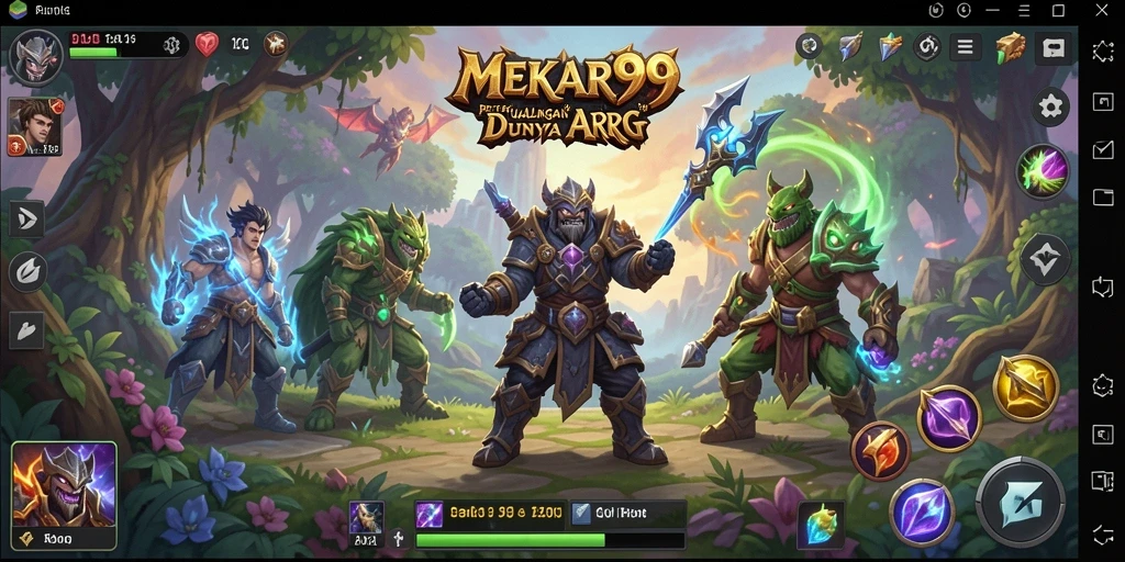 Tampilan gameplay <strong>MEKAR99</strong> yang menegangkan dan penuh aksi.