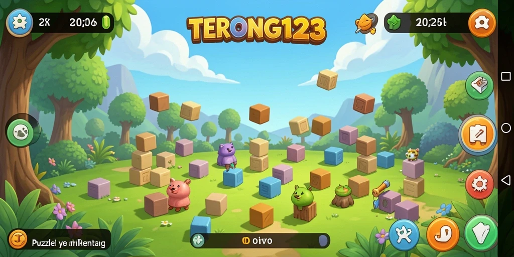 Screenshot dari gameplay <strong>TERONG123</strong> menunjukkan pengalaman bermain puzzle yang menyenangkan.