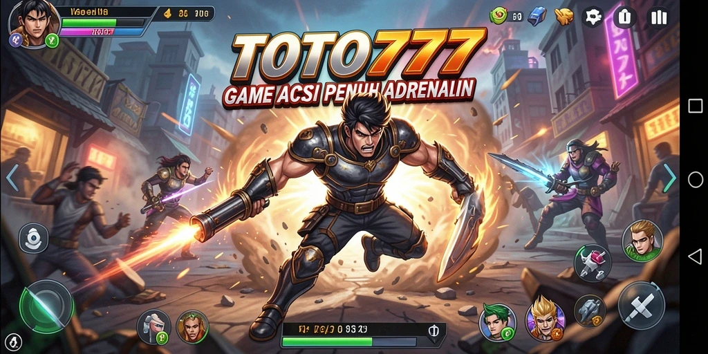 Tampilan gameplay seru dari TOTO777 yang penuh aksi.